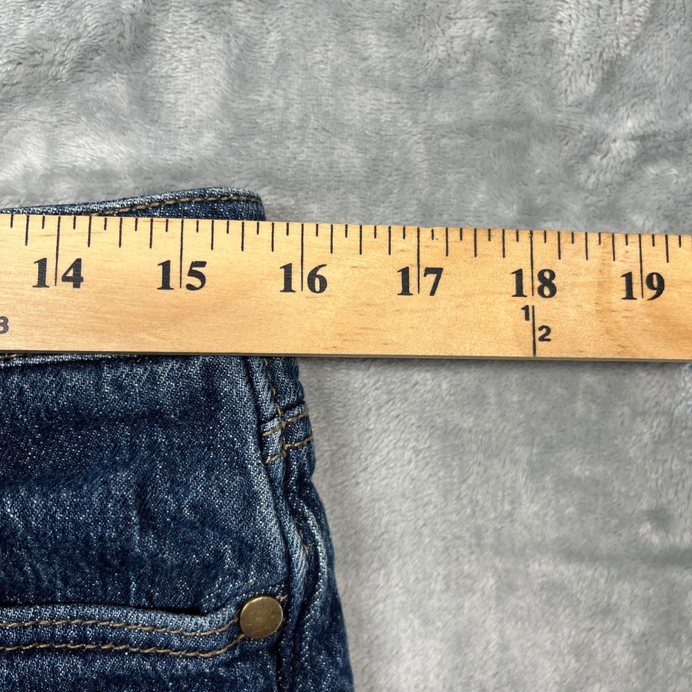 Realtree Flannel Lined Jeans Mens Blue Straight Leg Insulated Denim 32x32 - Picture 10 of 13